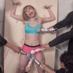 潜入してきた女捜査官を拘束しクスリ漬けにして電マ拷問調教！首絞め中出しSEXで輪姦して肉便器堕ち