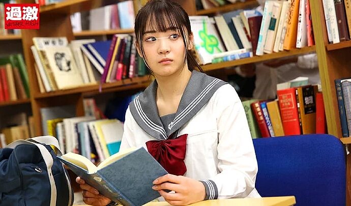 図書室で教え子JKをレイプする教師