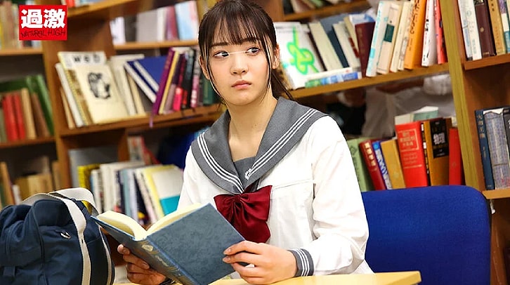 図書室で教え子JKをレイプする教師
