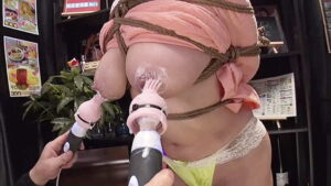 生意気な乳首の巨乳M女を緊縛し乳首イジメ！執拗なおもちゃ責めで何度も乳首イキさせるマゾ乳首調教